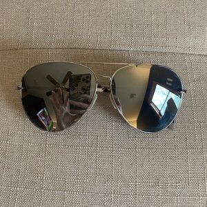 rag & bone 63 mm Aviator Sunglasses
